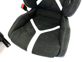LAMBORGHINI HURACAN PERFORMANTE COMFORT SEATS BLACK/ WHITE 4T0882011B/ 4T0882012B