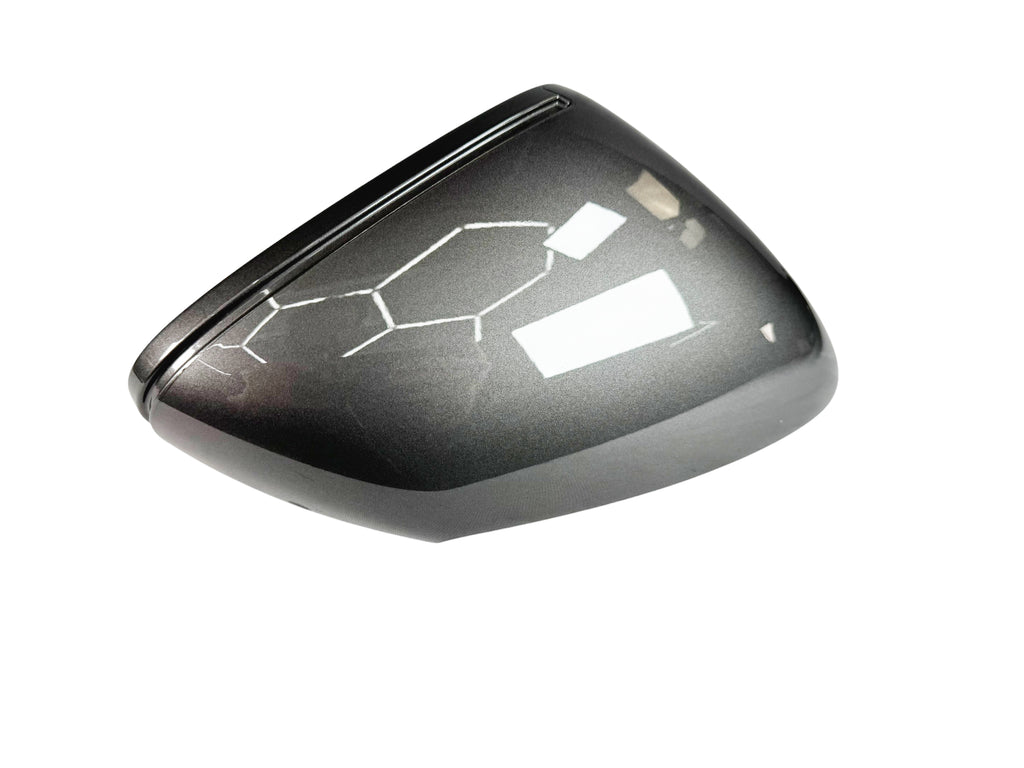 PORSCHE 992 RIGHT DRIVER SIDE GUARDS GREY WING MIRROR COVER 992857528AFFF