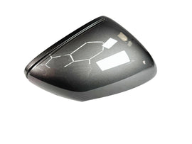 PORSCHE 992 RIGHT DRIVER SIDE GUARDS GREY WING MIRROR COVER 992857528AFFF
