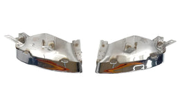 BENTLEY GT/ GTC CONTINENTAL 2019+ REAR CHROME OVAL EXHAUST TIPS SET 3SA253824
