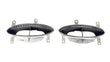 Load image into Gallery viewer, BENTLEY GT/ GTC CONTINENTAL 2019+ REAR CHROME OVAL EXHAUST TIPS SET 3SA253824