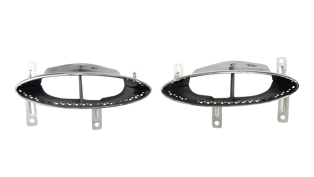 BENTLEY GT/ GTC CONTINENTAL 2019+ REAR CHROME OVAL EXHAUST TIPS SET 3SA253824