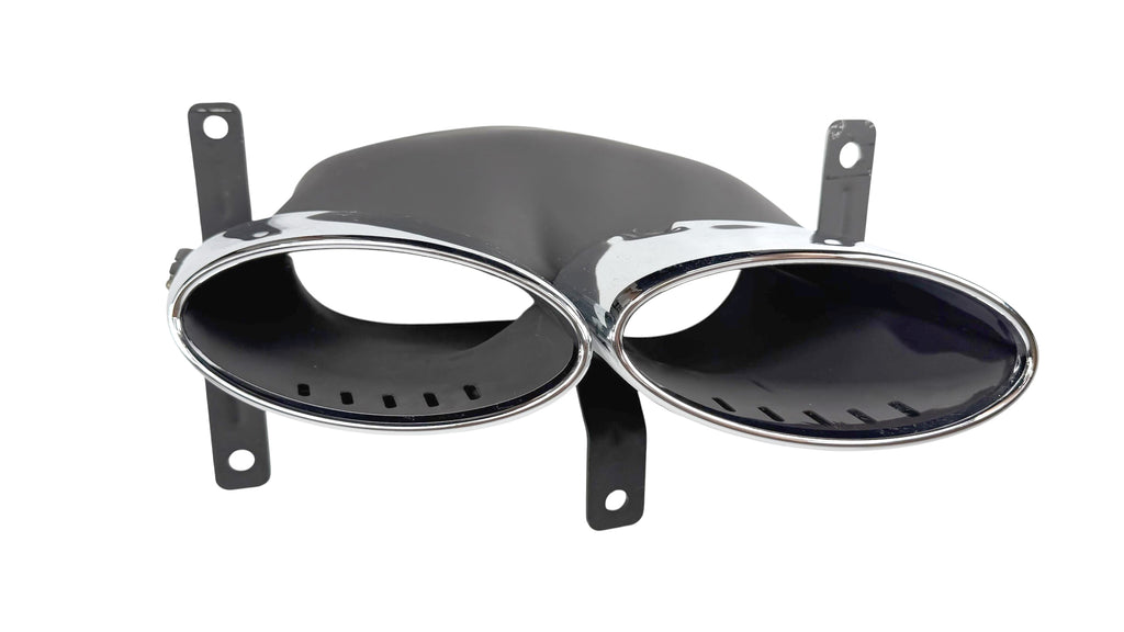 BENTLEY GT/ GTC CONTINENTAL 2019+ REAR QUAD OVAL EXHAUST TIPS SET 3SA253824F