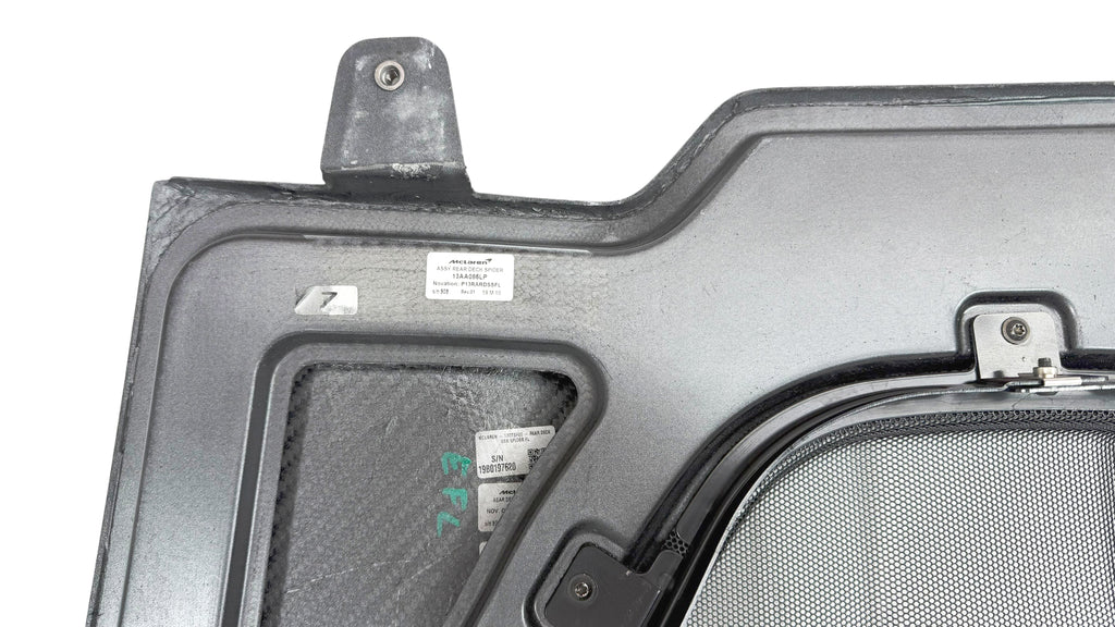 MCLAREN 600LT SPIDER REAR ENGINE DECK COMPLETE COVER 13AA086LP