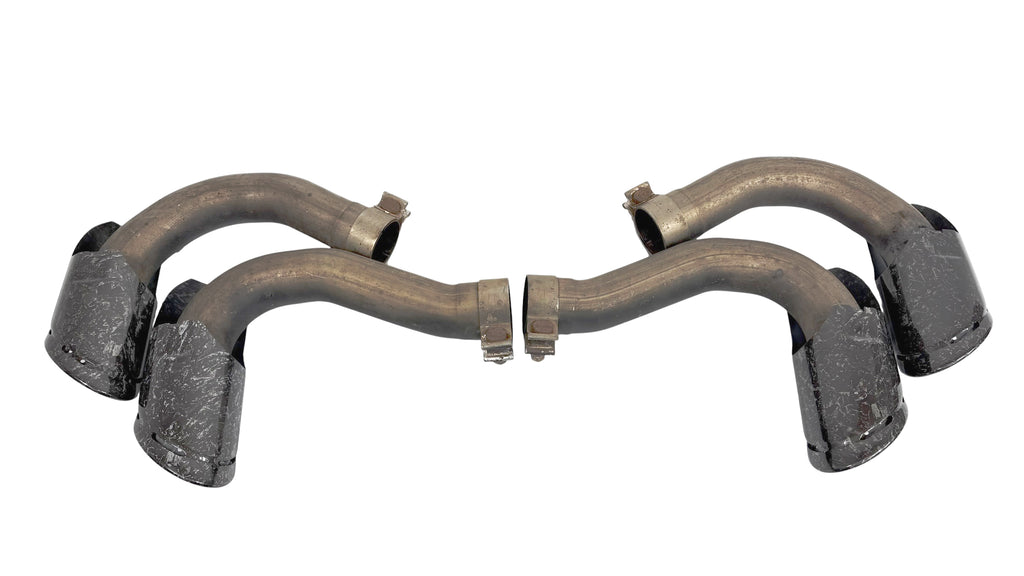 LAMBORGHINI URUS FORGED CARBON  EXHAUST TIPS SET 4ML253682 4ML253682