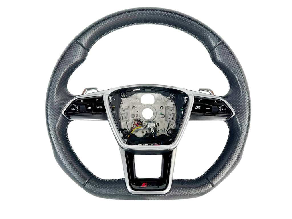 AUDI RS6 C8 MULTIFUNCTION STEERING WHEEL 2020+ 4K0419091BF