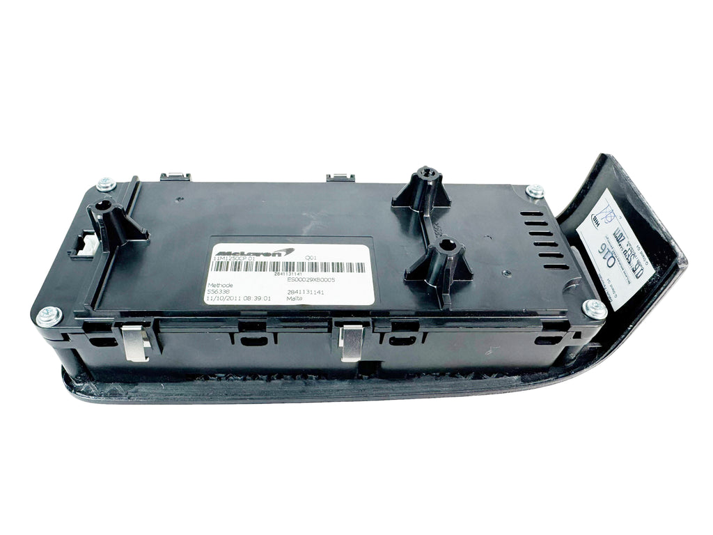 MCLAREN MP4/ 650S HVAC SWITCH PANEL - PASSENGER 11M3139CP