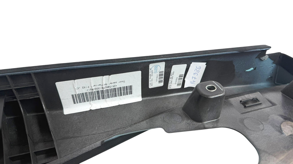 FERRARI SPECIALE 458 COMPLETE RIGHT DOOR MOULDING ALCANTARA 85584302