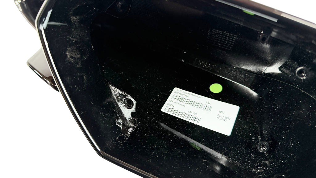 LAMBORGHINI HURACAN GLOSS BLACK MIRROR CAPS SET 4T0857387G 4T0857388G