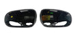 Load image into Gallery viewer, MCLAREN MSO GLOSS CARBON FIBRE MIRROR CAPS WITH LOGO 14AD019CP / 14AD020CP