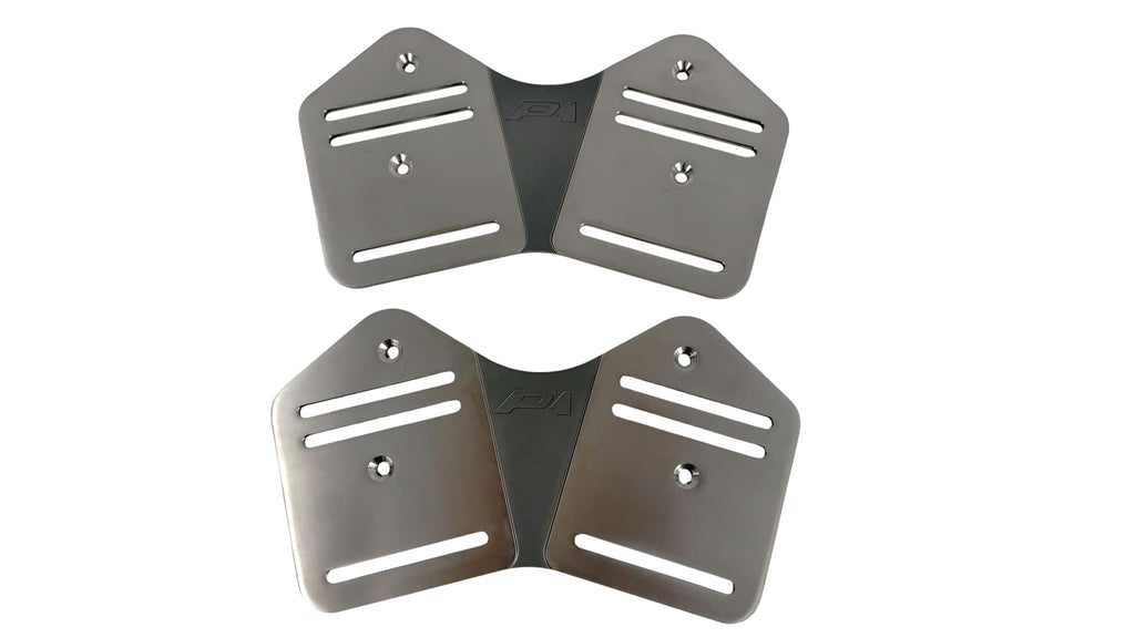 MCLAREN P1 MSO HARNESS 6 POINT MOUNT PLATES  - 12NA056RP (PAIR)