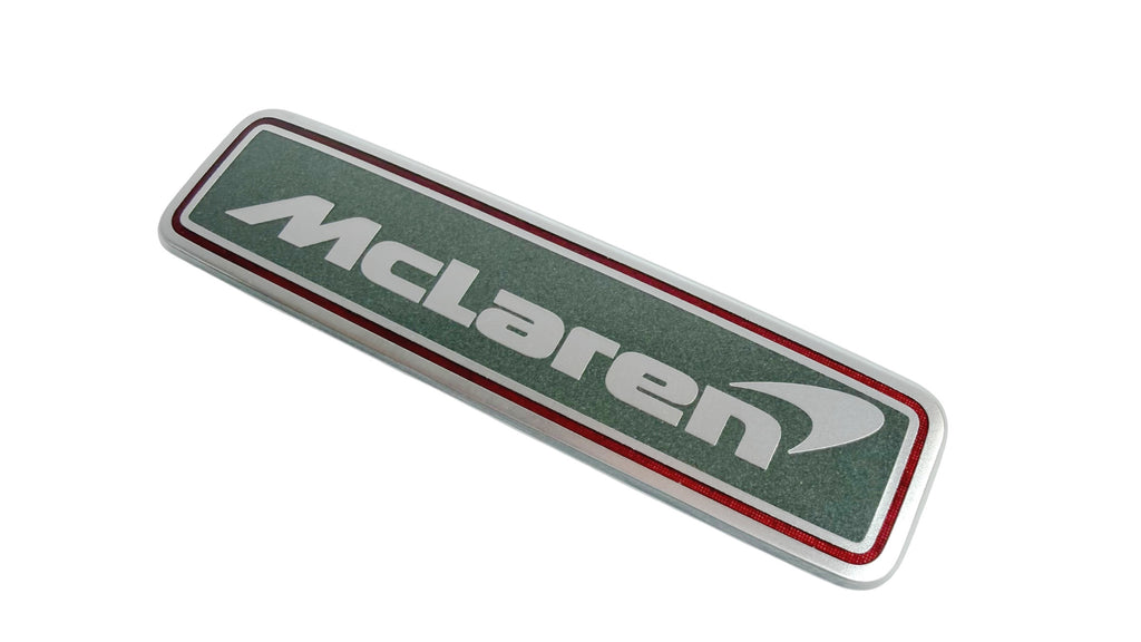 MCLAREN FRONT BONNET BADGE - MSO HERITAGE 14A4784CP