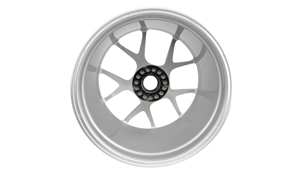 PORSCHE 992 GT3-RS WEISSACH MAGNESIUM 21" SILVER REAR WHEEL 9GT601025AM