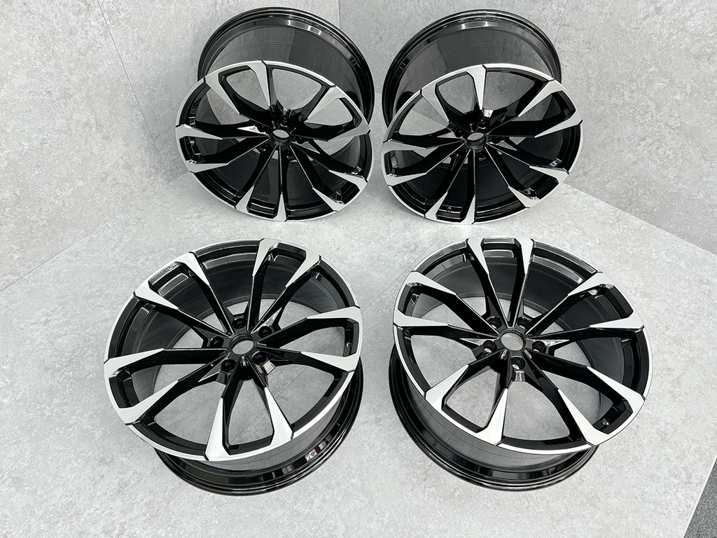 LAMBORGHINI URUS 23" TAIGETE MACHINE/BLACK  ALLOY WHEELS SET 4ML601025
