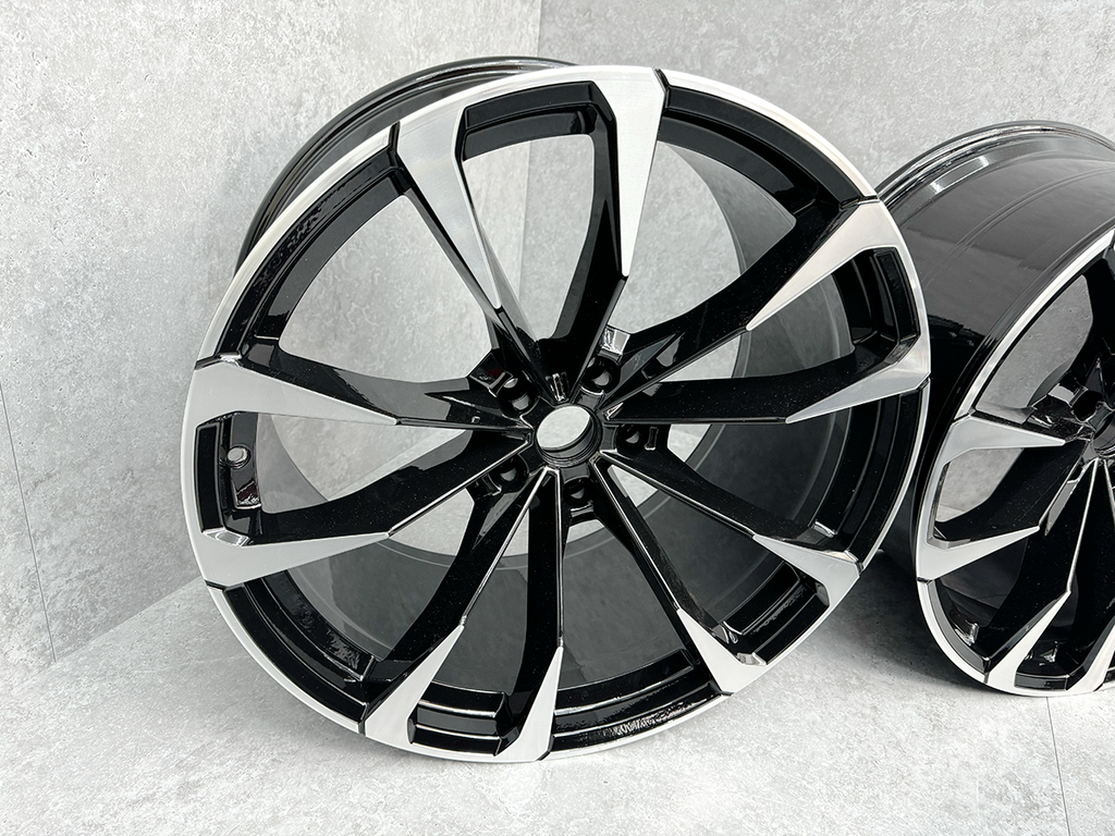 LAMBORGHINI URUS 23" TAIGETE MACHINE/BLACK  ALLOY WHEELS SET 4ML601025