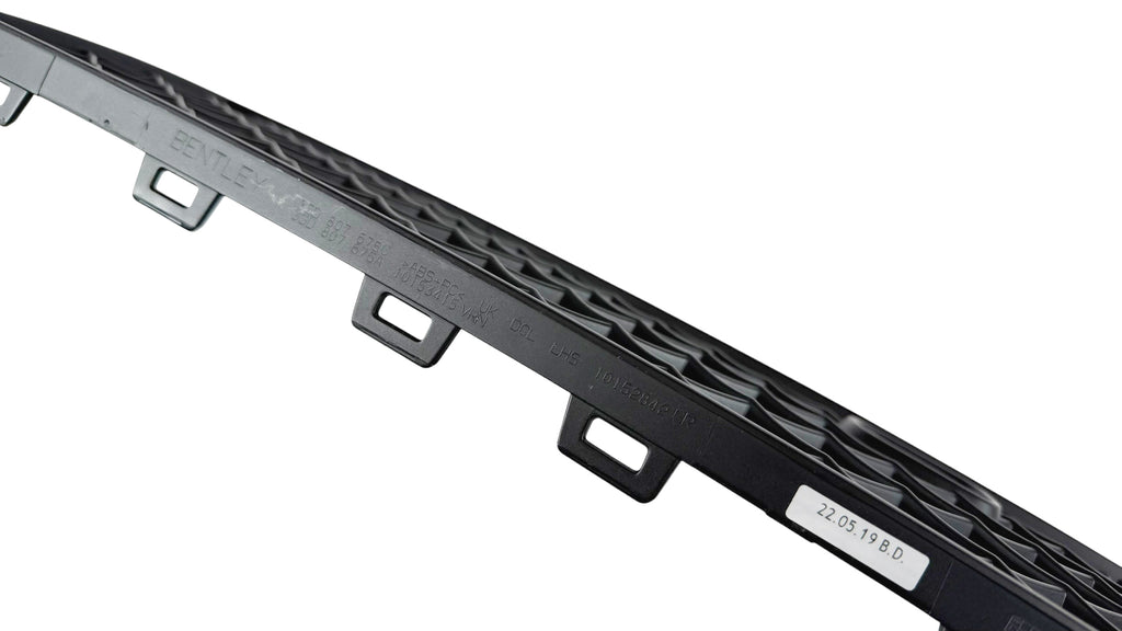 BENTLEY CONTINENTAL GT 2019+ BLACK LEFT INNER GRILL WITH NIGHT VISION 3SD807675A