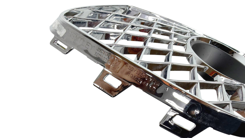BENTLEY CONTINENTAL GT 2019+ FRONT LEFT CHROME GRILL 3SD807683C