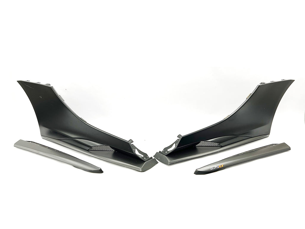 MCLAREN 675LT CARBON FIBRE FRONT AND REAR SKIRT KIT RH + LH 11A7026RP