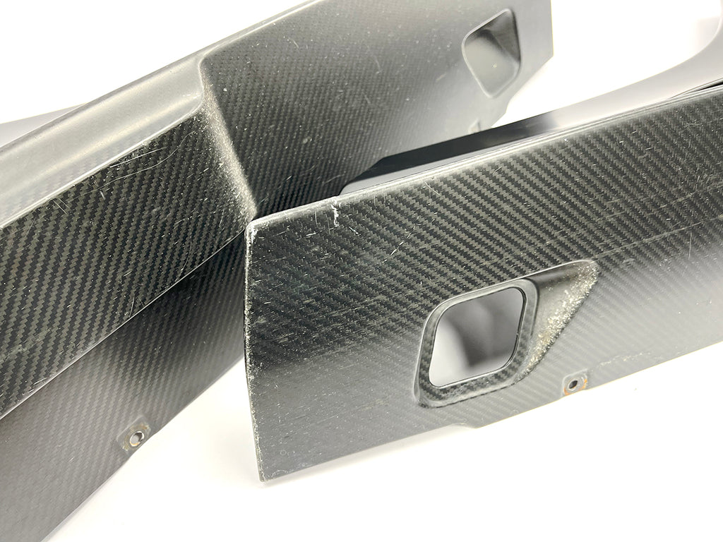 MCLAREN 675LT CARBON FIBRE FRONT AND REAR SKIRT KIT RH + LH 11A7026RP