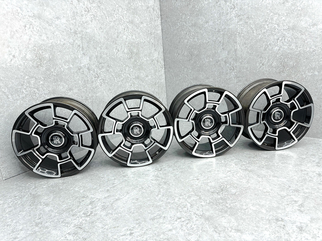 ROLLS ROYCE WRAITH GHOST BLACK BADGE CARBON WHEEL SET 500006782