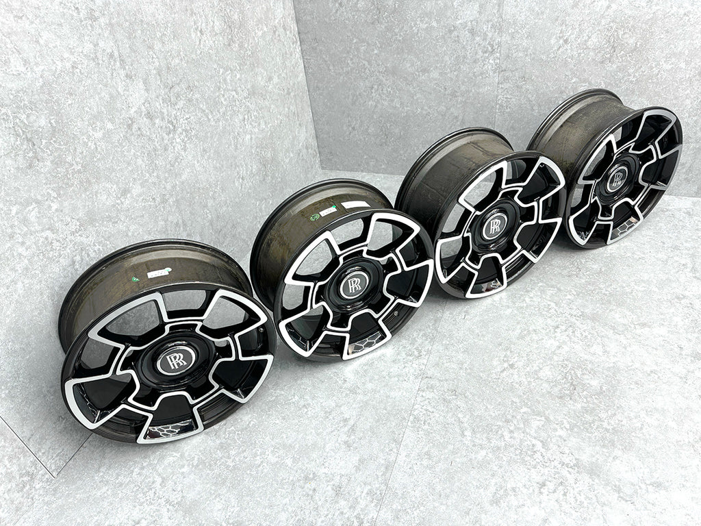 ROLLS ROYCE WRAITH GHOST BLACK BADGE CARBON WHEEL SET 500006782