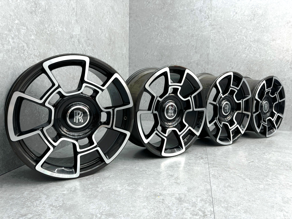 ROLLS ROYCE WRAITH GHOST BLACK BADGE CARBON WHEEL SET 500006782