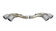 Load image into Gallery viewer, LAMBORGHINI URUS SATIN SILVER EXHAUST TIPS SET 4ML253682 4ML253682