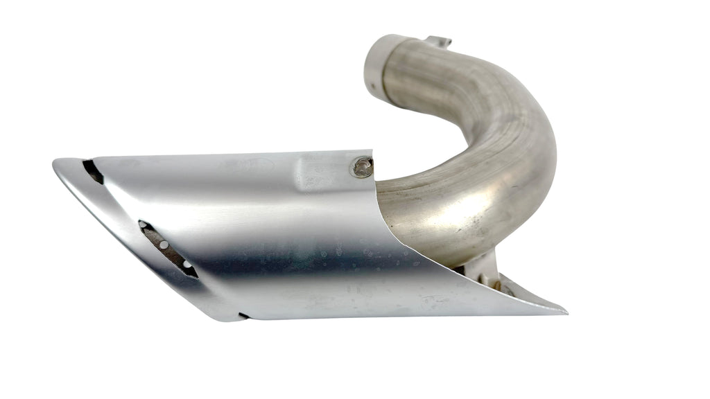 LAMBORGHINI URUS SATIN SILVER  INNER RIGHT EXHAUST TIP 4ML253682AD