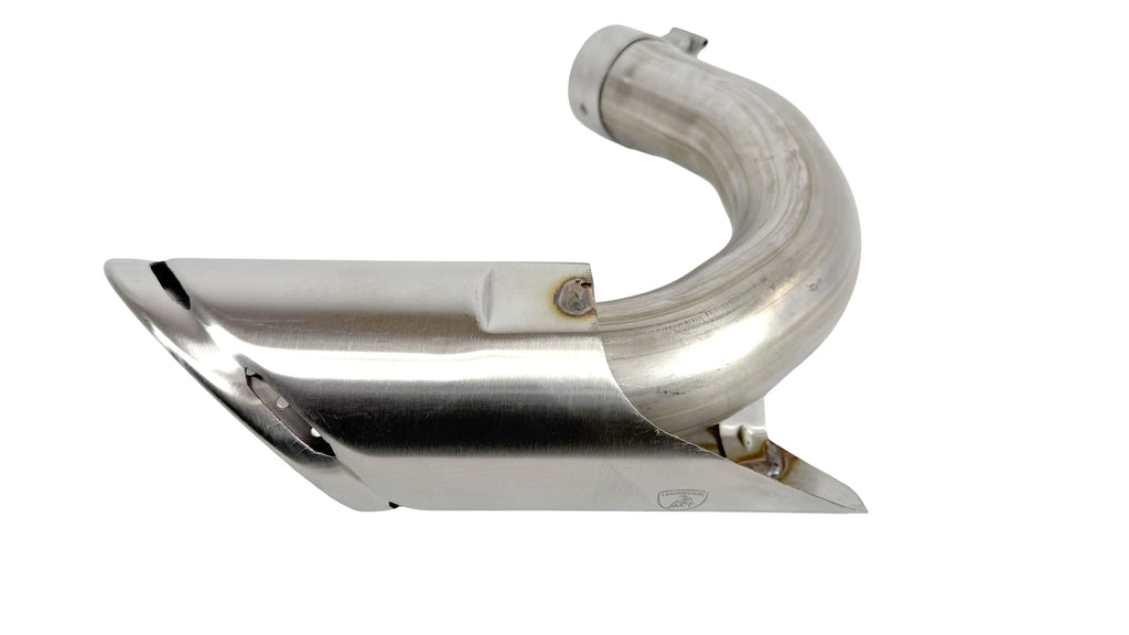 LAMBORGHINI URUS BRUSHED SILVER  INNER RIGHT EXHAUST TIP 4ML253682AF