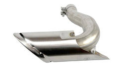 LAMBORGHINI URUS BRUSHED SILVER OUTER LEFT EXHAUST TIP 4ML253682AG