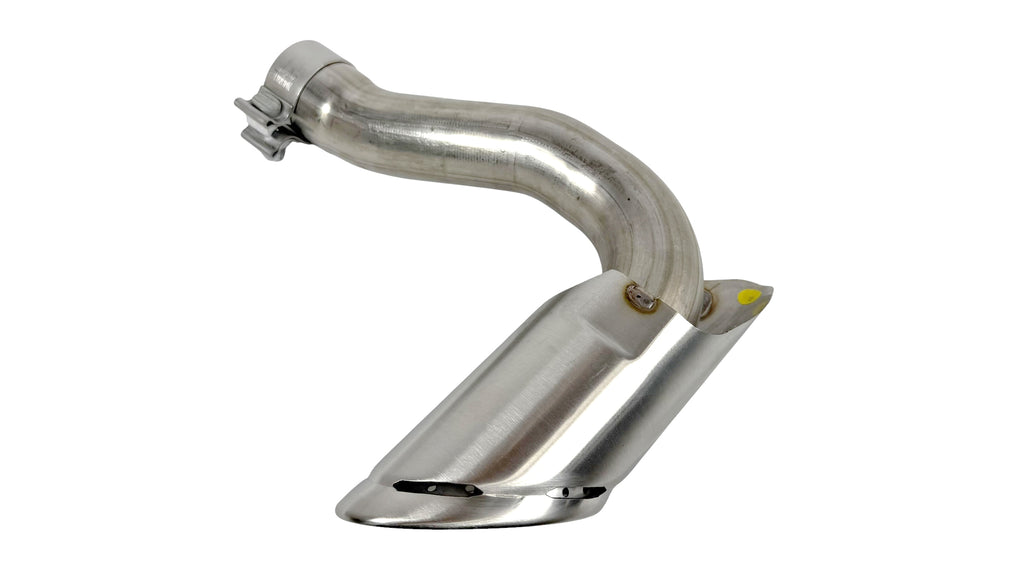 LAMBORGHINI URUS BRUSHED SILVER OUTER LEFT EXHAUST TIP 4ML253682AG
