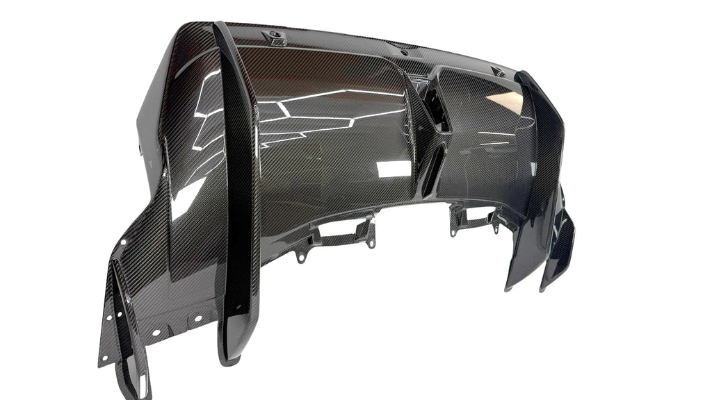 LAMBORGHINI TEMERARIO REAR DIFFUSER - CARBON SHINY 4LA807542E