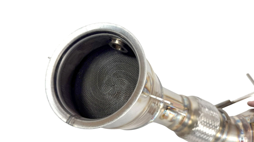 MCLAREN MP4 650S 570S LINK PIPE INC CATALYST - TURBOCHARGER TO MUFFLER RH 11H0466CP