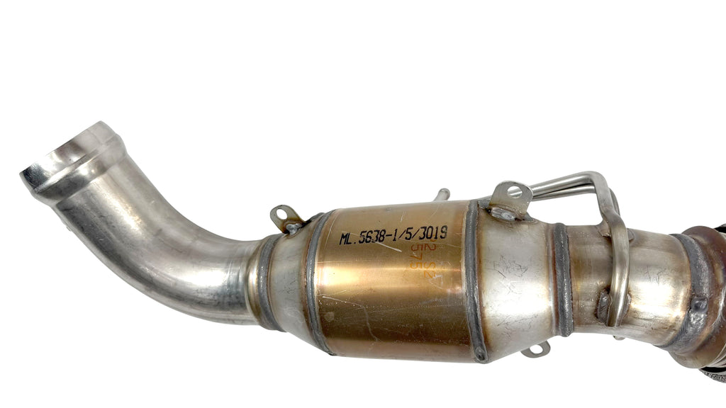 MCLAREN MP4 650S 570S LINK PIPE INC CATALYST - TURBOCHARGER TO MUFFLER RH 11H0466CP