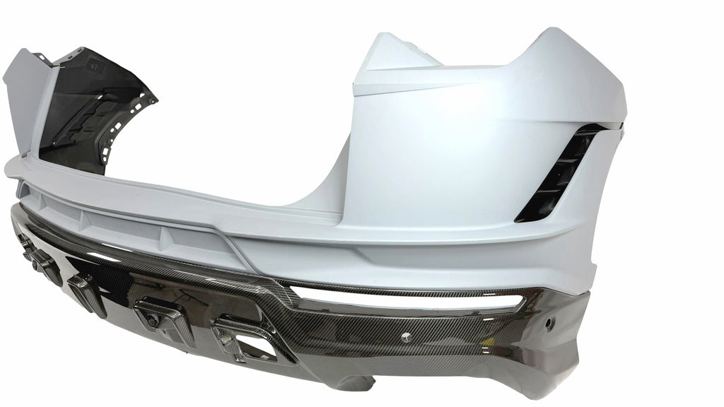 LAMBORGHINI URUS PERFORMANTE REAR BUMPER WITH CARBON DIFFUSER 4ML807511C 4ML807539H