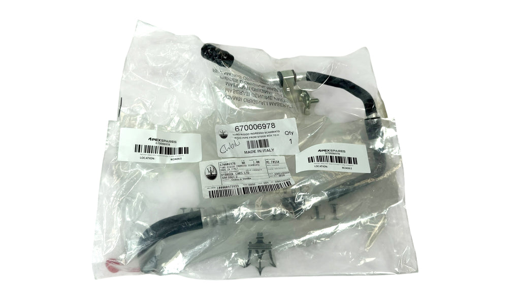 MASERATI RIGID PIPE FROM STEER.BOX  670006978