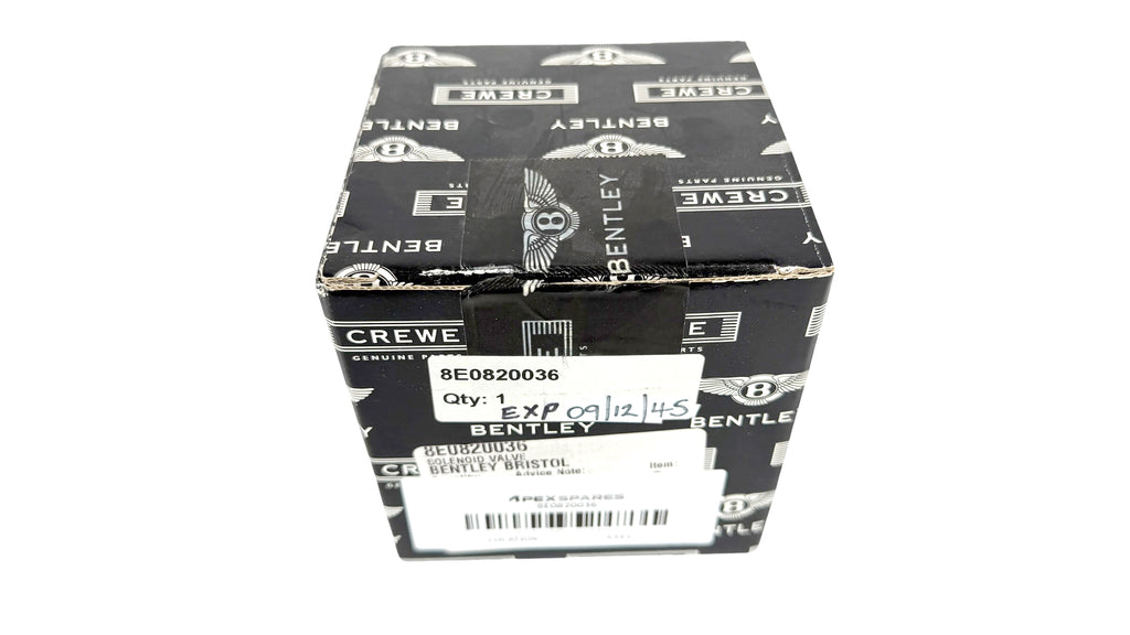 BENTLEY SOLENOID VALVE 8E0820036