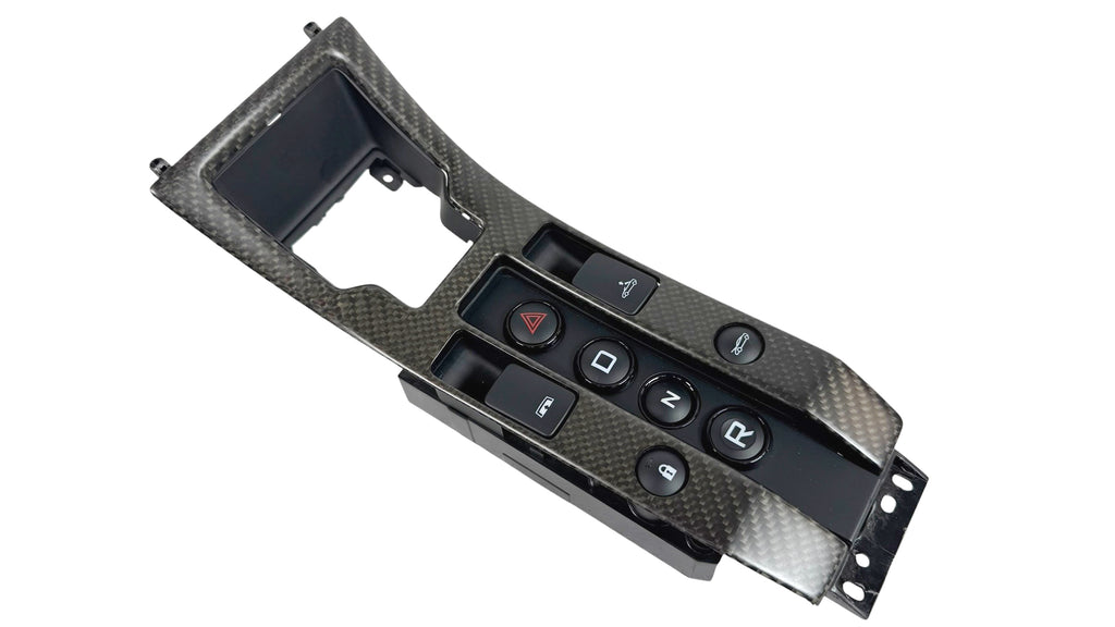 MCLAREN 650S SPIDER SATIN CARBON LOWER CONTROLE PANEL 11M2418SP