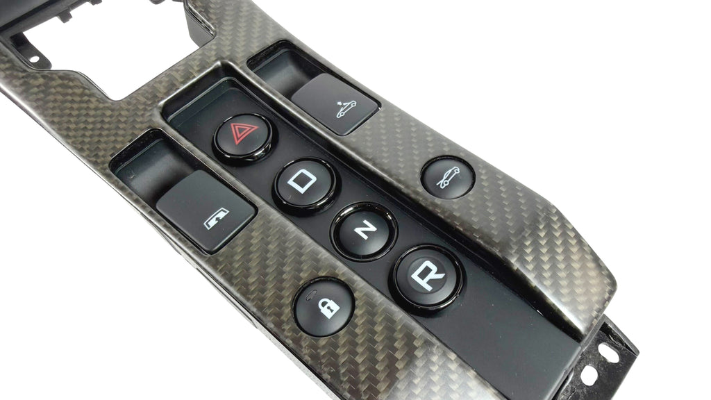 MCLAREN 650S SPIDER SATIN CARBON LOWER CONTROLE PANEL 11M2418SP