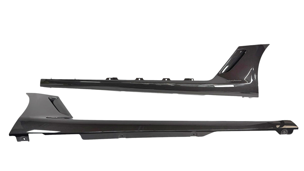 FERRARI 599 GTB FIORANO CARBON SIDE SKIRTS SET (RARE) 70002225