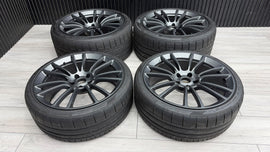MCLAREN 570S 14-SPOKE FORGED GREY WHEELS AND TYRES 13BA060CP 13BA062CP