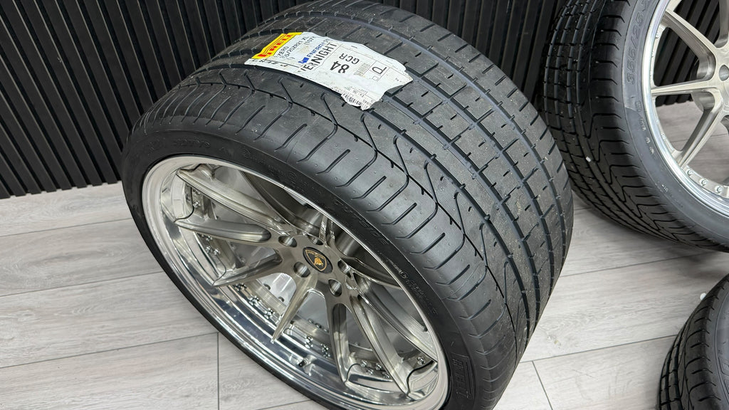 LAMBORGHINI MURCIELAGO 20/21" 2 PIECE SP-1 WHEELS BY APEX FORGED
