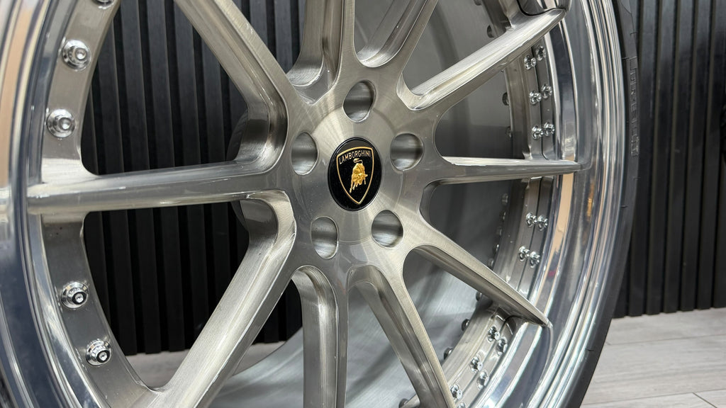 LAMBORGHINI MURCIELAGO 20/21" 2 PIECE SP-1 WHEELS BY APEX FORGED