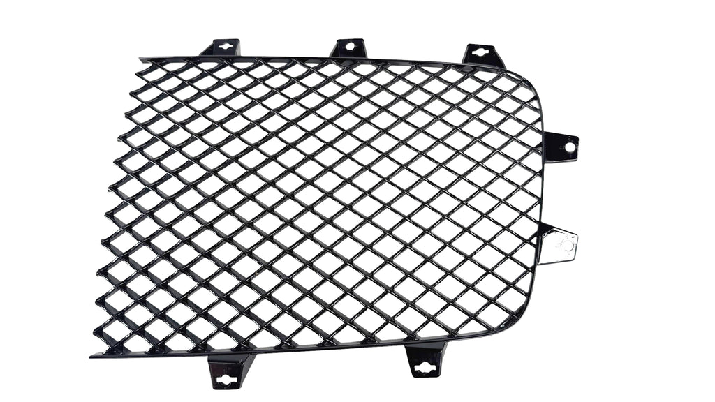 BENTLEY CONTINENTAL FRONT RADIATOR GRILL LH BLACK 3W3853683