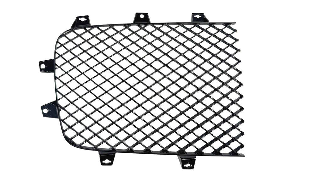 BENTLEY CONTINENTAL FRONT RADIATOR GRILL RH BLACK 3W3853684