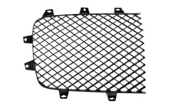 BENTLEY CONTINENTAL FRONT RADIATOR GRILL RH BLACK 3W3853684