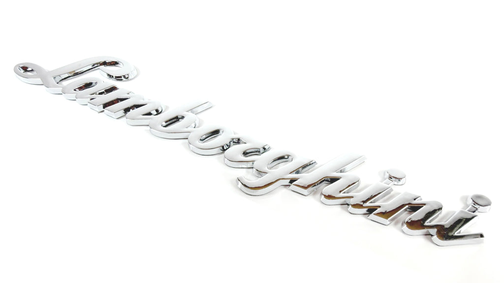LAMBORGHINI HURACAN REAR NAME BADGE (CHROME) 4T0853742
