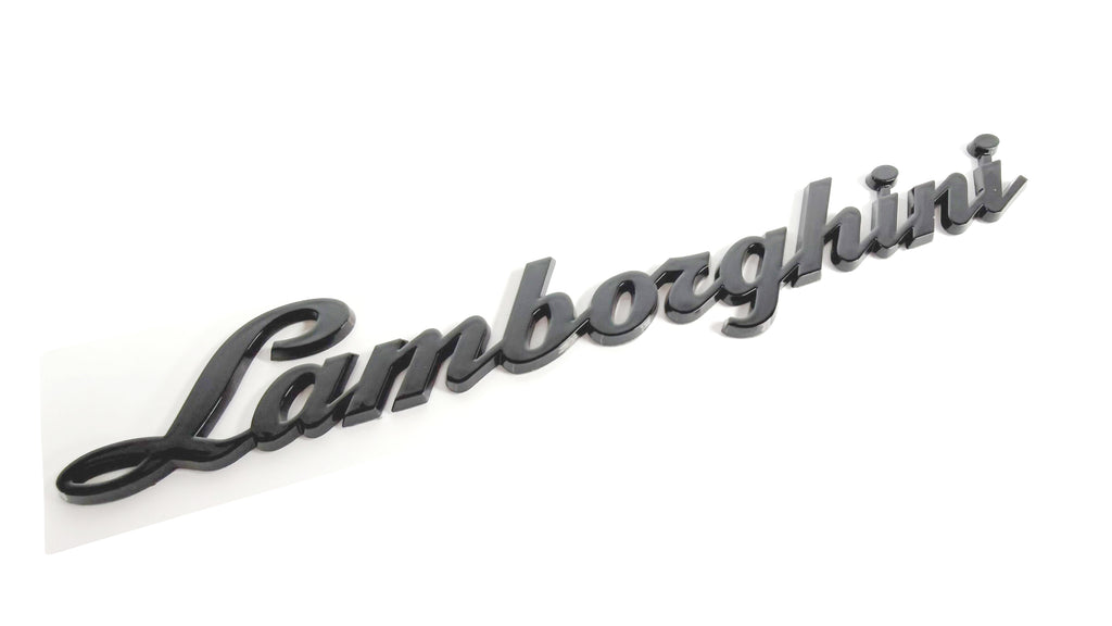 LAMBORGHINI HURACAN REAR NAME BADGE (BLACK) 4T0853742A