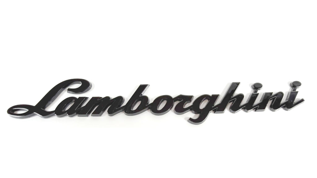 LAMBORGHINI HURACAN REAR NAME BADGE (BLACK) 4T0853742A