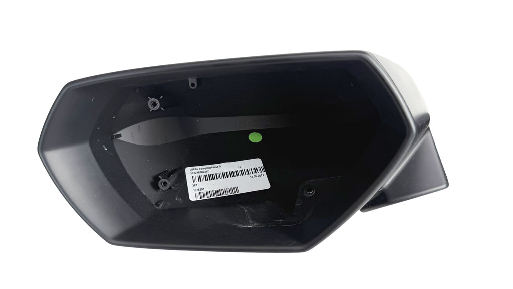 LAMBORGHINI HURACAN SATIN BLACK MIRROR CAPS SET 4T0857387H 4T0857388H